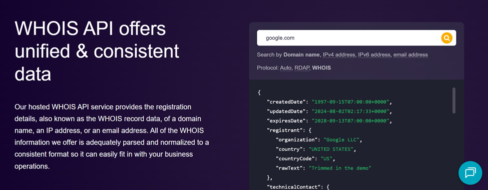 Whois domain